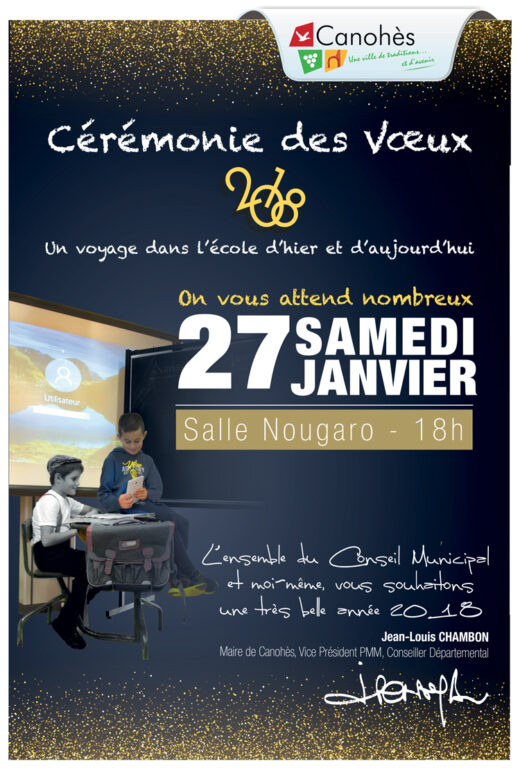 C&#x00E9;r&#x00E9;monie&#x20;des&#x20;V&#x0153;ux&#x20;2018&#x20;&#x00E0;&#x20;Canoh&#x00E8;s