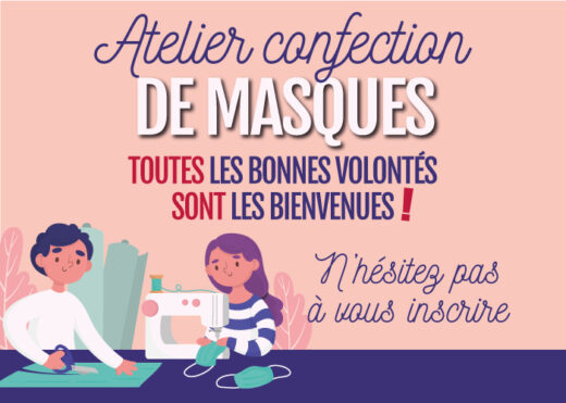 ATELIER&#x20;CONFECTION&#x20;DE&#x20;MASQUES.&#x20;Toutes&#x20;les&#x20;bonnes&#x20;volont&#x00E9;s&#x20;sont&#x20;les&#x20;bienvenues.