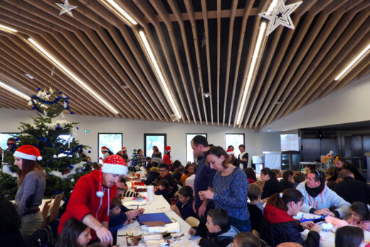 L&#8217;Atelier du père Noël s&#8217;installe  au Périscolaire.