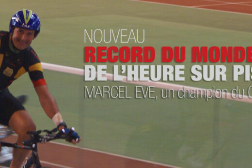 MARCEL EVE : CONTRAT REMPLI !!! IL BAT LE RECORD DU MONDE  DE L’HEURE SUR PISTE.
