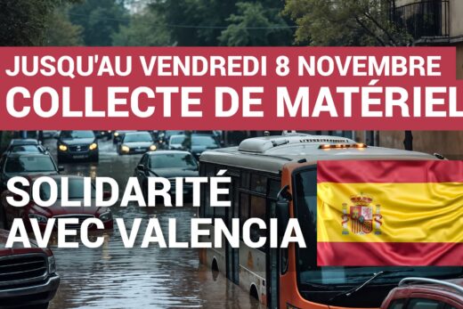 💧URGENT : Collecte solidaire pour Valencia💧