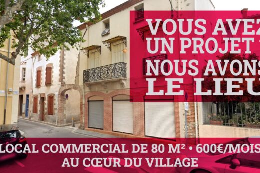 🔔 Appel à manifestation d’intérêt : un local commercial au cœur du village