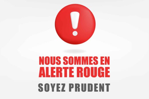 🔴 ALERTE ROUGE – INTEMPÉRIES 🔴
