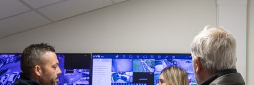 PREMIÈRE VISITE DE TERRAIN POUR MADAME LE MAIRE AUPRÈS DE LA POLICE MUNICIPALE