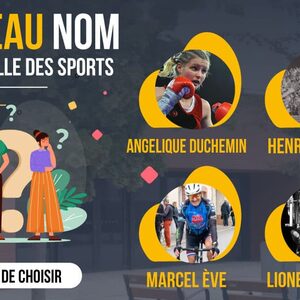 Et si c&#8217;était vous qui choisissiez le nom de notre nouvelle halle des sports ?